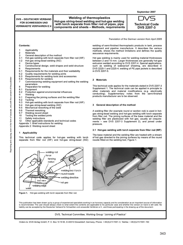 DVS 2207-3 | PDF | Welding | Construction