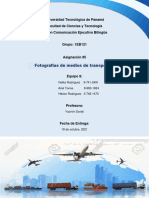 Fotografías de Medios de Transporte - Tráfico Internacional - Comunicación Ejecutiva Bilingüe