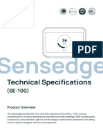 Sensedge Technical Specifications - 202109