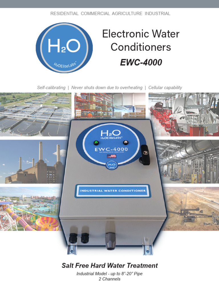 EWC-4000: Advanced Hard Water Treatment | PDF | Water | Calcium