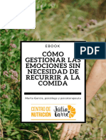 Ebook Gestion de Emociones para No Recurrir A La Comida 1