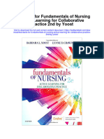 Full Download Test Bank For Fundamentals of Nursing Active Learning For Collaborative Practice 2nd by Yoost PDF Free