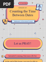 Counting The Time Between Dates