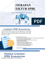 Penerapan Arsitektur SPBE