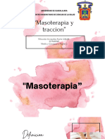 Masoterapia y Traccion