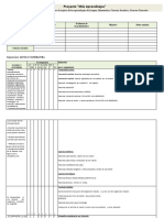 Proyecto Más Aprendizajes SEGUNDA PARTE 2020