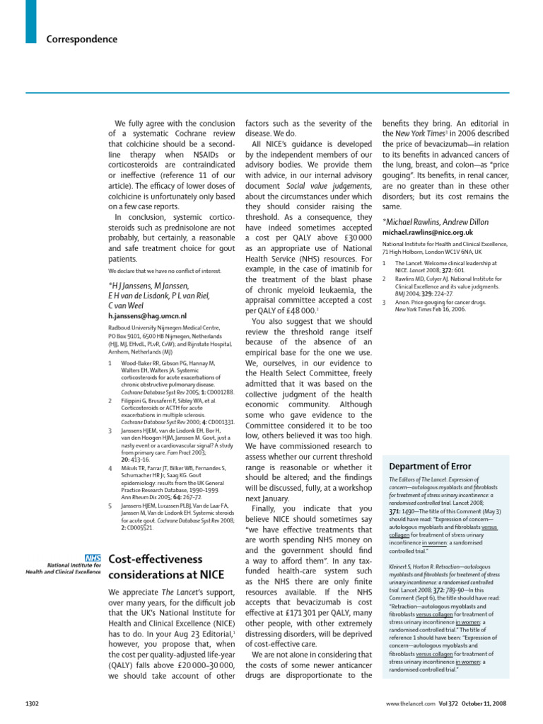 Department of error 2008 the lancet pdf diseases and disorders