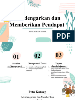 D2 - X Mendengarkan Dan Memberikan Pendapat