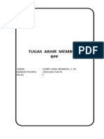 Tugas Akhir RPP Klas 4 Tema 3 Sub Tema 3