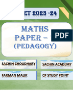 Ctet 2023-24 Math Pedagogy PDF