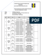 Jadual Latihan P12 MSSWP Putrajaya