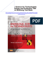 Instant Download Radiologic Science For Technologists Physics Biology and Protection 10th Edition Bushong Test Bank PDF Full Chapter