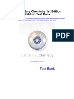 Instant Download 21st Century Chemistry 1st Edition Waldron Test Bank PDF Full Chapter