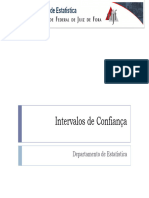 14 - Intervalos de Confiança