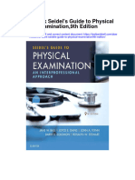 Instant Download Test Bank Seidels Guide To Physical Examination9th Edition PDF Scribd