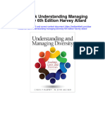 Instant Download Test Bank Understanding Managing Diversity 6th Edition Harvey Allard PDF Scribd