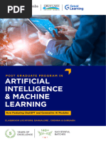 Artificial Intelligence Machine Learning Program Brochure