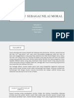 Tasawuf Sebagai Nilai Moral: Kelompok 12 Syarifah Halim A. Arrafqi Ramdhan A. Tania Safitri