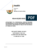 NDOH 03 2021 2022 Bid Document