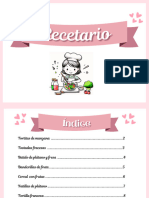 Black and White Simple Minimalist Classic Recipe Card 3