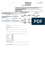 CheckList WO-0801671 Lamination