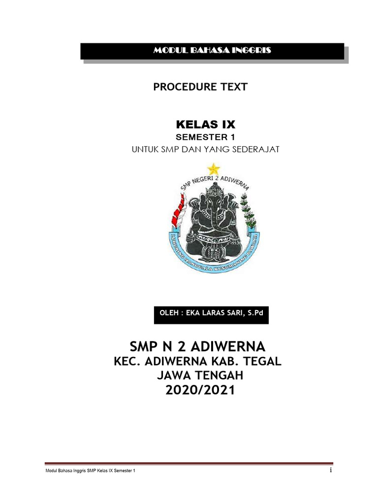 TA - Eka Laras Sari - Bahan Ajar | PDF