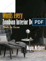 436 Words Every Zambian Interior Designer Needs To Know-Mcgin McQater