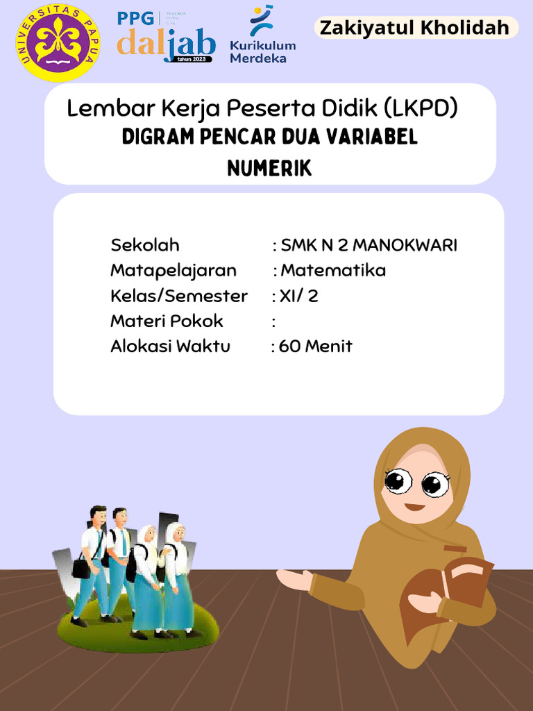 LKPD DIAGRAM PENCAR ok | PDF