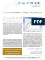 Corn and Soybean Option Strategies For Usda Reports