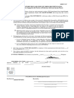 Form B-2 Sworn Declaration (1) .DocxX