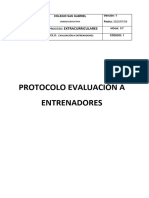 Proceso Evaluacion A Entrenadores