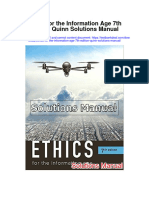 Instant Download Ethics For The Information Age 7th Edition Quinn Solutions Manual PDF Full Chapter