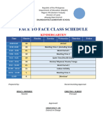 Class Schedule 1-3