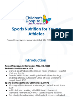 Sports Nutrition For Young Athletes