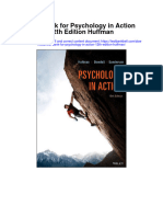 Test Bank for Psychology in Action 12th Edition Huffman