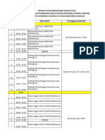 Jadwal 23 - 2