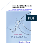 Instant Download Microeconomics 2nd Edition Bernheim Solutions Manual PDF Full Chapter