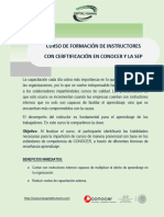 Temario de Formaciã - N de Instructores 2019