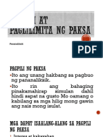 Paglilimita NG Paksa