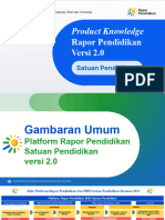 Materi 4. Product Knowledge Rapor Pendidikan Satuan Pendidikan Khusus (Kesetaraan)