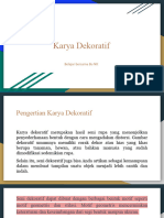 Materi SBDP - Karya Dekoratif