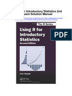 Instant Download Using R For Introductory Statistics 2nd Verzani Solution Manual PDF Scribd