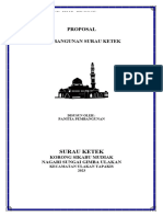 Proposal Surau Ketek-1