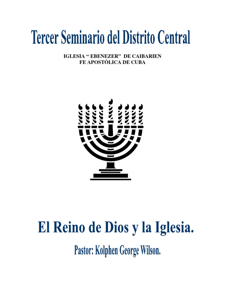 El Reino de Dios y la Iglesia | PDF | Amor | Pecado
