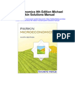 Instant Download Microeconomics 9th Edition Michael Parkin Solutions Manual PDF Full Chapter