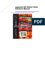 Instant Download Retail Management 8th Edition Weitz Solutions Manual PDF Full Chapter