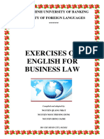 Exercises On English For Business Law (VB2)