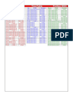 Timetable For Prelims 2024