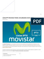 Listas IPTV Movistar Gratis - Actualizadas Enero 2024 - Tecnoguia
