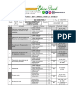 ACTIVIDADES A DESARROLLAR EN LA UNIDAD 5 Bach Sabado